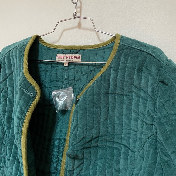 NWOT Free People We The Free Natalia Velvet Jacket Size Medium - Picture 13 of 16